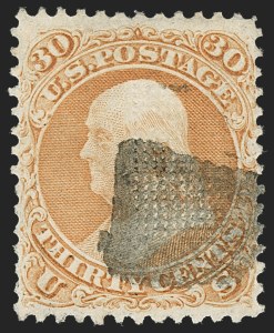 Sale 1217, Lot 864, 1867-68 Grilled Issue (Scott 79-101)