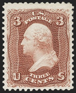 Sale 1217, Lot 868, 1875 Re-Issue of 1861-66 Issue (Scott 102-111)
