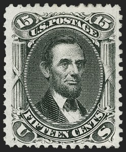 Sale 1217, Lot 875, 1875 Re-Issue of 1861-66 Issue (Scott 102-111)