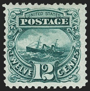 Sale 1217, Lot 928, 1875 Re-Issue of 1869 Pictorial Issue (Scott 123-133a)