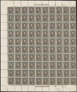 Sale 1217, Lot 981, 1890-93 Issue (Scott 219-229)
