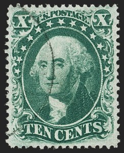 Sale 1219, Lot 123, 10c-12c 1857-60 Issue (Scott 31-36B)