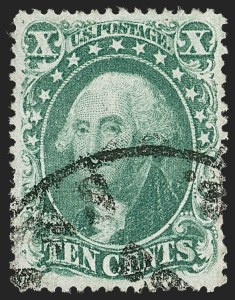 Sale Number 1219, Lot Number 125, 10c-12c 1857-60 Issue (Scott 31-36B) Sale Number 1219, Lot Number 125, 10c-12c 1857-60 Issue (Scott 31-36B)