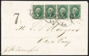 Sale 1219, Lot 127, 10c-12c 1857-60 Issue (Scott 31-36B)