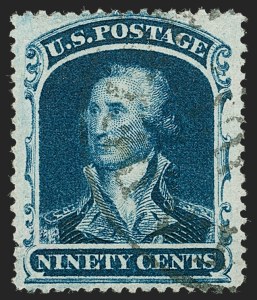 Sale Number 1219, Lot Number 138, 24c-90c 1860 Issue (Scott 37-39) Sale Number 1219, Lot Number 138, 24c-90c 1860 Issue (Scott 37-39)