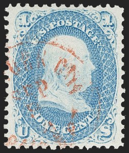 Sale Number 1219, Lot Number 151, 1861-66 Issue (Scott 56-63)