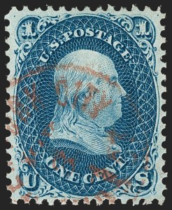 Sale 1219, Lot 155, 1861-66 Issue (Scott 56-63)