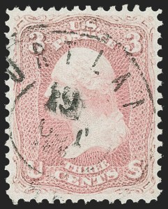 Sale 1219, Lot 158, 1861-66 Issue, cont. (Scott 64-66)
