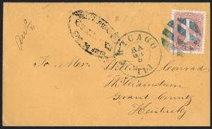 Sale 1219, Lot 164, 1861-66 Issue, cont. (Scott 64-66)