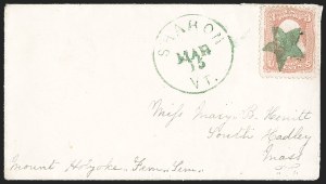 Sale 1219, Lot 167, 1861-66 Issue, cont. (Scott 64-66)