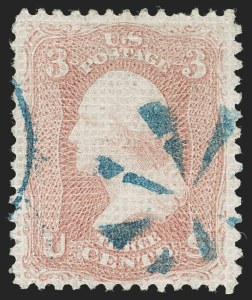 Sale 1219, Lot 229, 1867-68 Grilled Issue (Scott 79-101)