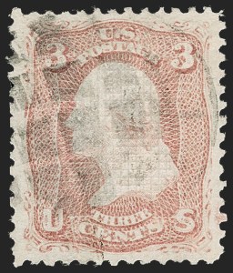 Sale 1219, Lot 232, 1867-68 Grilled Issue (Scott 79-101)