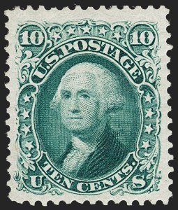 Sale 1219, Lot 262, 1875 Re-Issue of 1861-66 Issue (Scott 102-111)