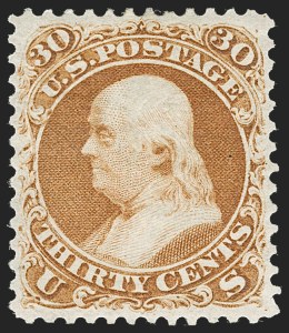 Sale 1219, Lot 266, 1875 Re-Issue of 1861-66 Issue (Scott 102-111)