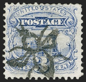 Sale 1219, Lot 285, 1c-3c 1869 Pictorial Issue (Scott 112-114)