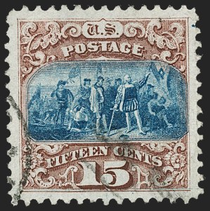 Sale 1219, Lot 306, 6c-15c 1869 Pictorial Issue (Scott 115-119)