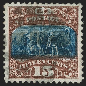 Sale 1219, Lot 309, 6c-15c 1869 Pictorial Issue (Scott 115-119)
