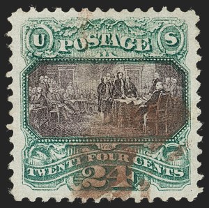 Sale Number 1219, Lot Number 312, 24c-90c 1869 Pictorial Issue (Scott 120-122)