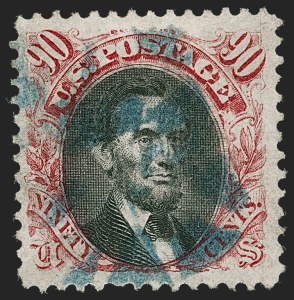 Sale 1219, Lot 319, 24c-90c 1869 Pictorial Issue (Scott 120-122)