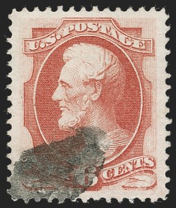 Sale 1219, Lot 336, 1870-71 National Bank Note Co. Grilled Issue (Scott 134-144)
