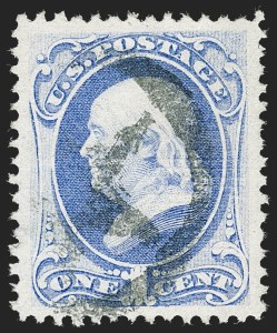 Sale 1219, Lot 344, 1870-71 National Bank Note Co. Grilled Issue (Scott 134-144)