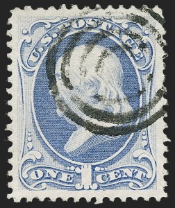 Sale 1219, Lot 352, 1870-71 National Bank Note Co. Ungrilled Issue (Scott 145-155)