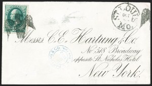 Sale 1219, Lot 355, 1870-71 National Bank Note Co. Ungrilled Issue (Scott 145-155)