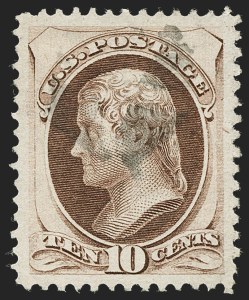 Sale 1219, Lot 359, 1870-71 National Bank Note Co. Ungrilled Issue (Scott 145-155)