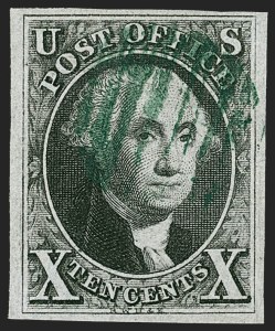 Sale 1219, Lot 36, 10c 1847 Issue and 5c-10c 1847 Covers (Scott 1-2)