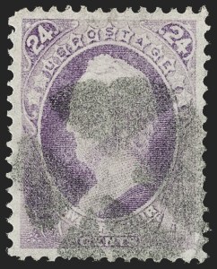 Sale 1219, Lot 363, 1870-71 National Bank Note Co. Ungrilled Issue (Scott 145-155)