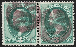 Sale 1219, Lot 371, 1873 Continental Bank Note Co. Issue (Scott 156-179)