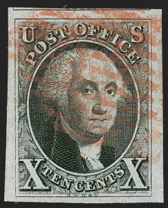 Sale 1219, Lot 39, 10c 1847 Issue and 5c-10c 1847 Covers (Scott 1-2)