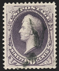 Sale Number 1219, Lot Number 406, 1881-87 American Bank Note Co. Issues (Scott 205-218) Sale Number 1219, Lot Number 406, 1881-87 American Bank Note Co. Issues (Scott 205-218)