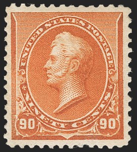 Sale 1219, Lot 420, 1890-93 Issue (Scott 219-229)