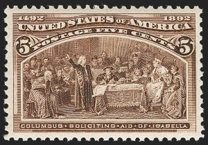 Sale Number 1219, Lot Number 426, 1893 Columbian Issue (Scott 230-245)