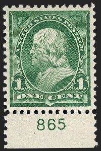 Sale 1219, Lot 472, 1897-1903 Change of Colors (Scott 279-284)