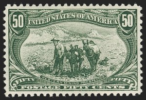 Sale 1219, Lot 493, 1898 Trans-Mississippi Issue (Scott 285-293)