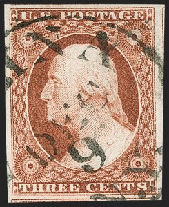 Sale 1219, Lot 64, 3c 1851 Issue (Scott 10-11A)