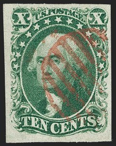 Sale 1219, Lot 82, 5c-12c 1851-56 Issue (Scott 12-17)