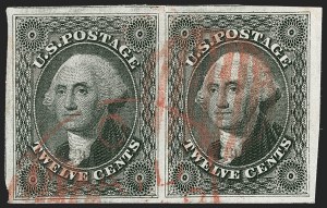 Sale 1219, Lot 85, 5c-12c 1851-56 Issue (Scott 12-17)