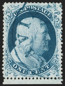 Sale Number 1219, Lot Number 91, 1c 1857-60 Issue (Scott 18-24) Sale Number 1219, Lot Number 91, 1c 1857-60 Issue (Scott 18-24)