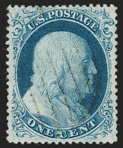 Sale Number 1219, Lot Number 92, 1c 1857-60 Issue (Scott 18-24) Sale Number 1219, Lot Number 92, 1c 1857-60 Issue (Scott 18-24)