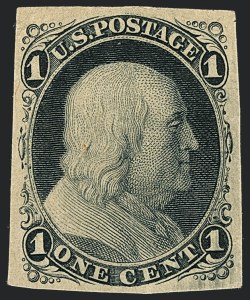 Sale 1221, Lot 1007, Essays and Proofs, 1847 thru 1868 Issues