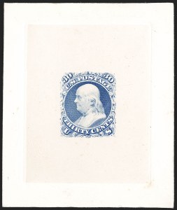 Sale 1221, Lot 1015, Essays and Proofs, 1847 thru 1868 Issues