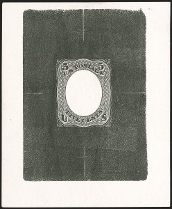 Sale 1221, Lot 1030, Essays and Proofs, 1847 thru 1868 Issues