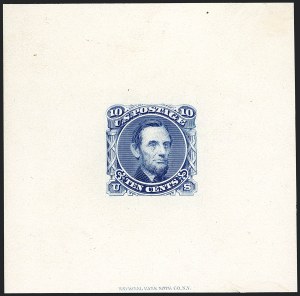 Sale 1221, Lot 1035, Essays and Proofs, 1869 thru Later Issues