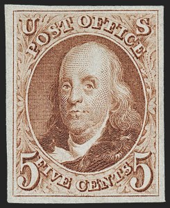 Sale 1221, Lot 1087, 1847 Issue and 1875 Reproduction (Scott 1-4)