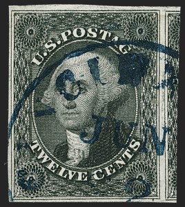 Sale 1221, Lot 1112, 1851-56 Issue (Scott 5-17)