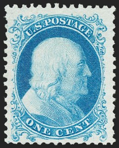 Sale 1221, Lot 1135, 1875 Reprint of 1857-60 Issue (Scott 40-47)