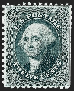 Sale 1221, Lot 1140, 1875 Reprint of 1857-60 Issue (Scott 40-47)